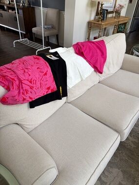 Rafaella Pink, Hot Pink, Black & White Skorts Set